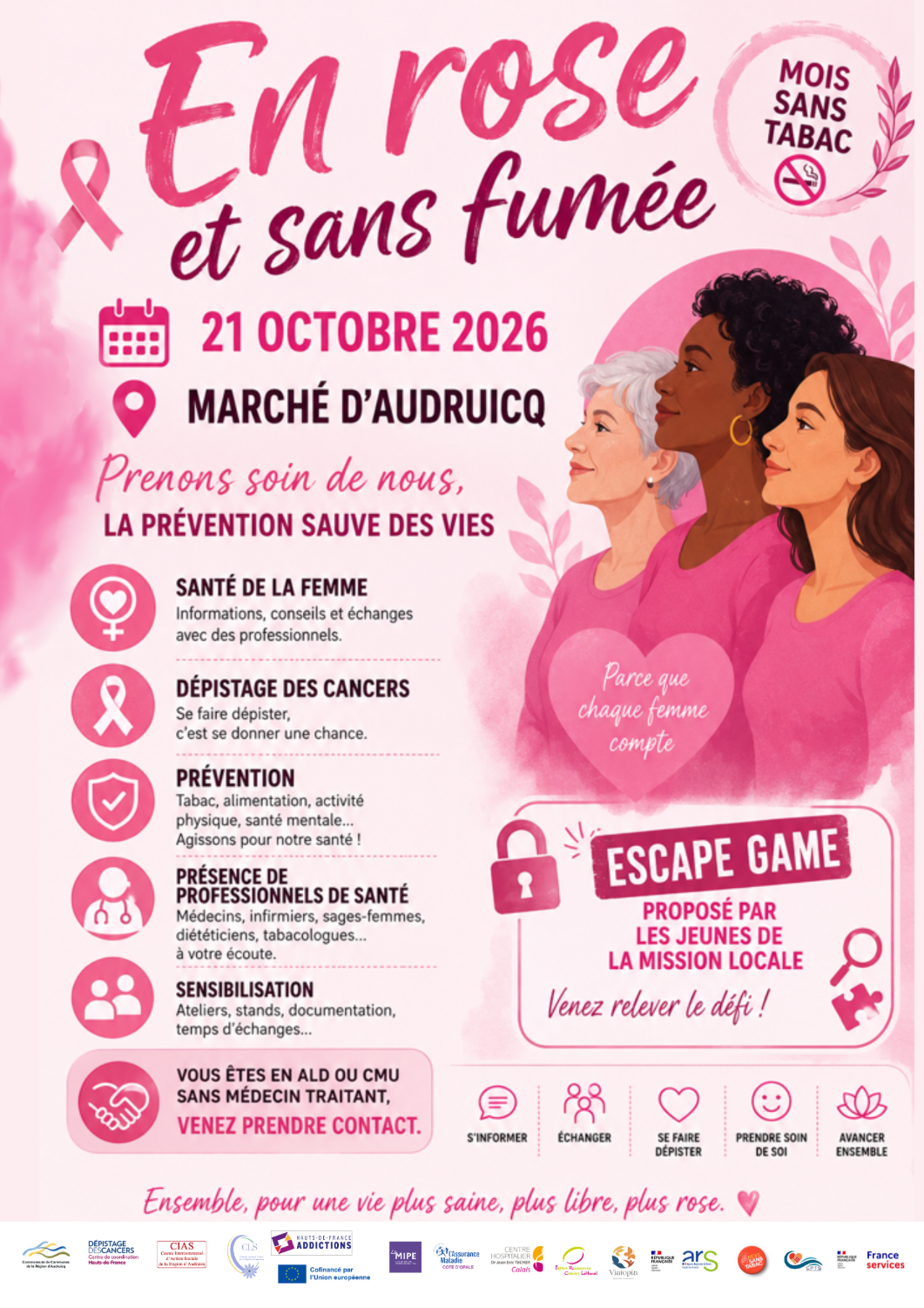 En rose et sans fumée