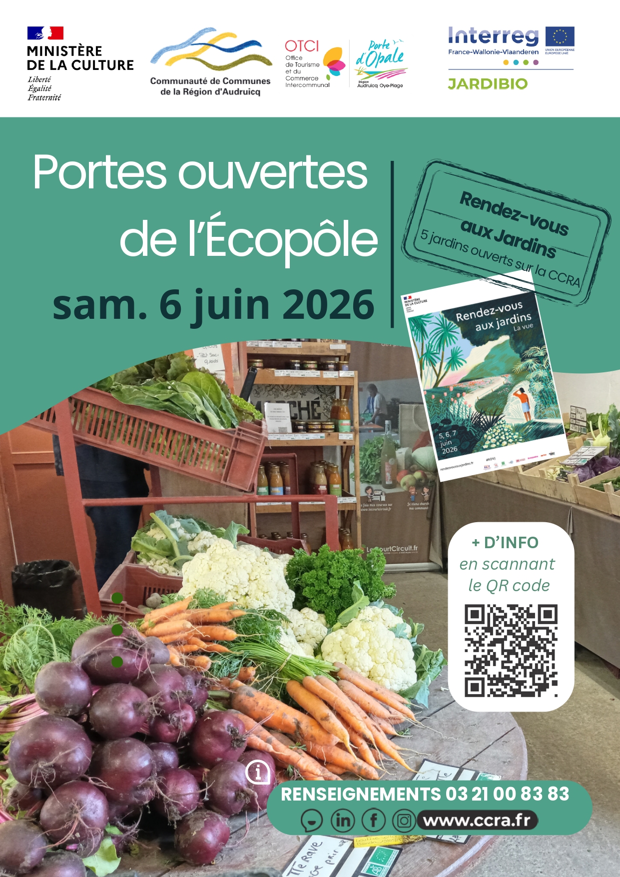  RDV Jardins Écopôle de la région d’Audruicq 