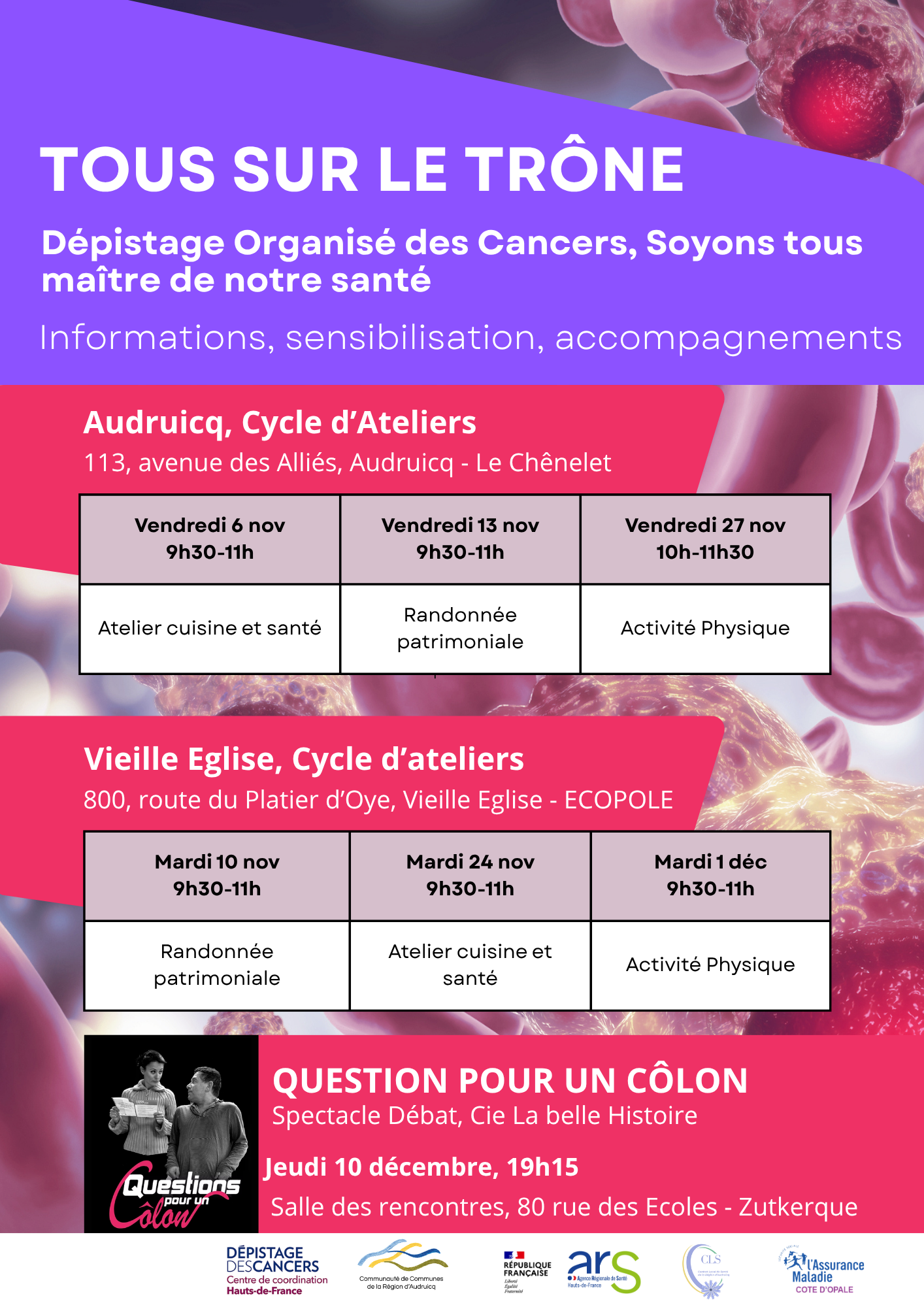Tous sur le trône : soyons maître de notre santé !