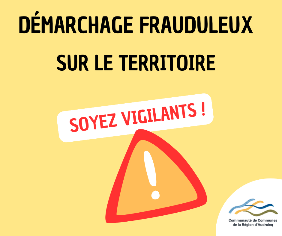 Démarchage frauduleux 