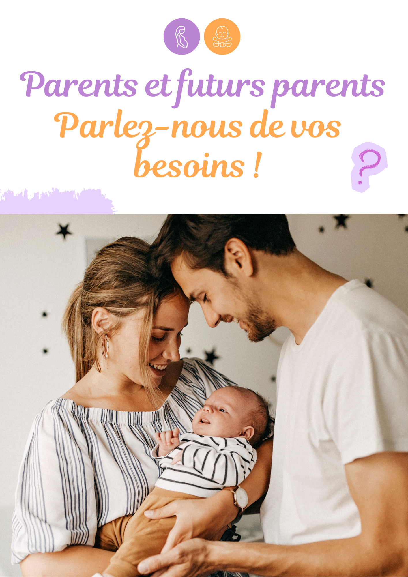 Parents et futurs parents : parlons de vos besoins